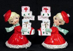 1959 Holt Howard Christmas Candle Holder