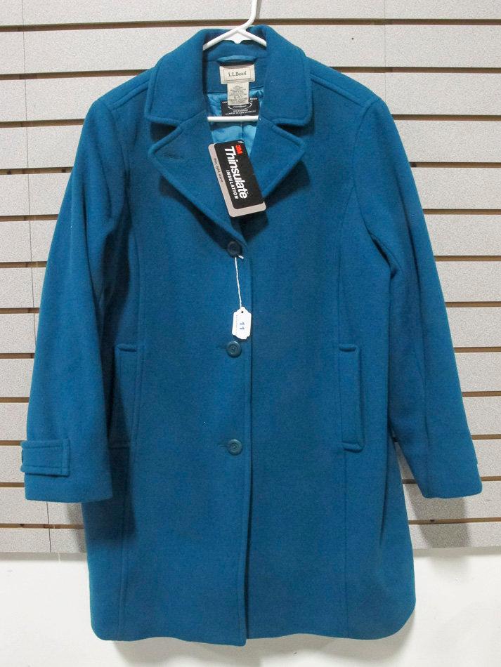 LL Bean, Bellandi, Women's Wool 3/4 Length Coat