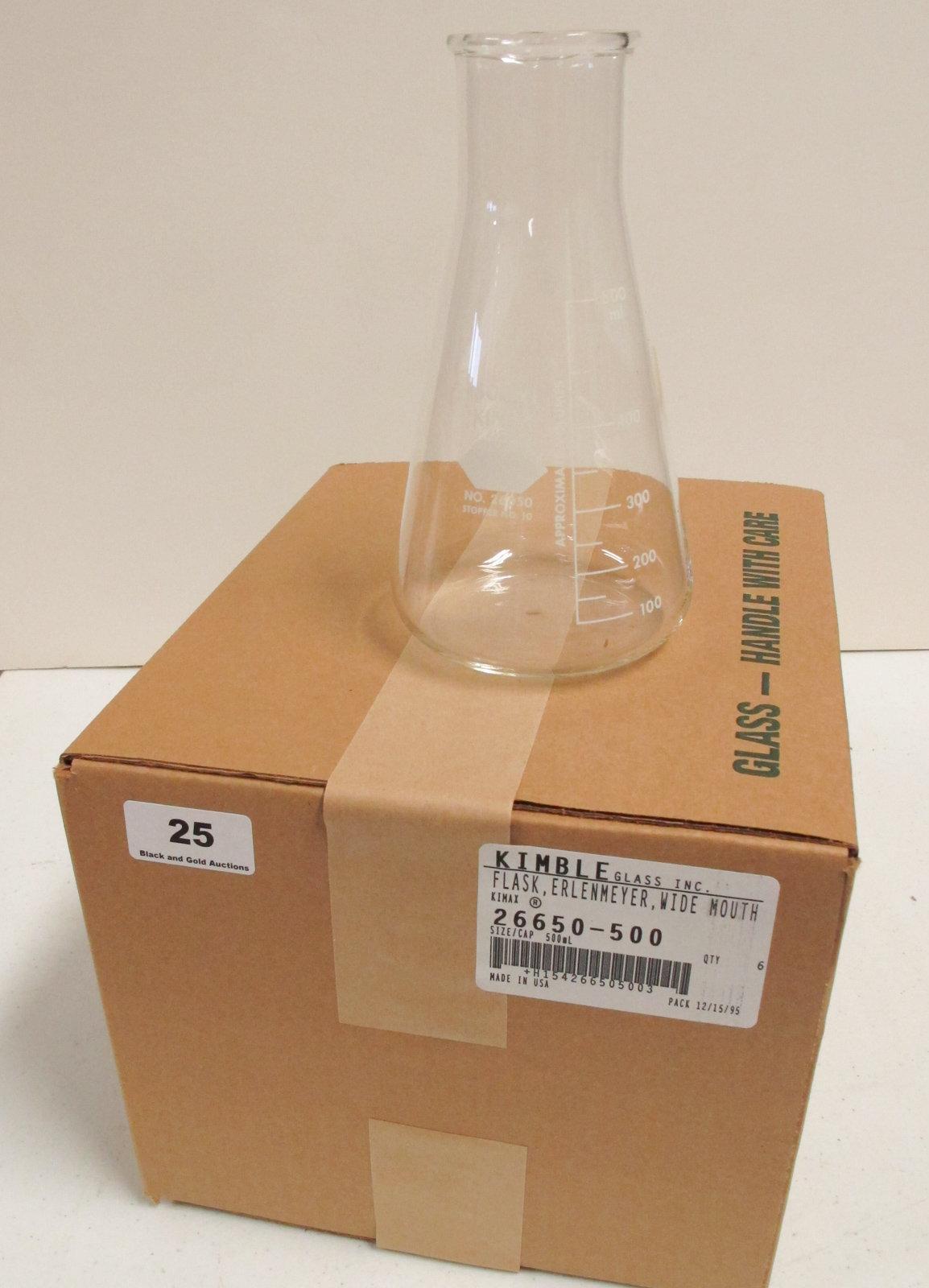 6 500ml Erlenmeyer Flasks