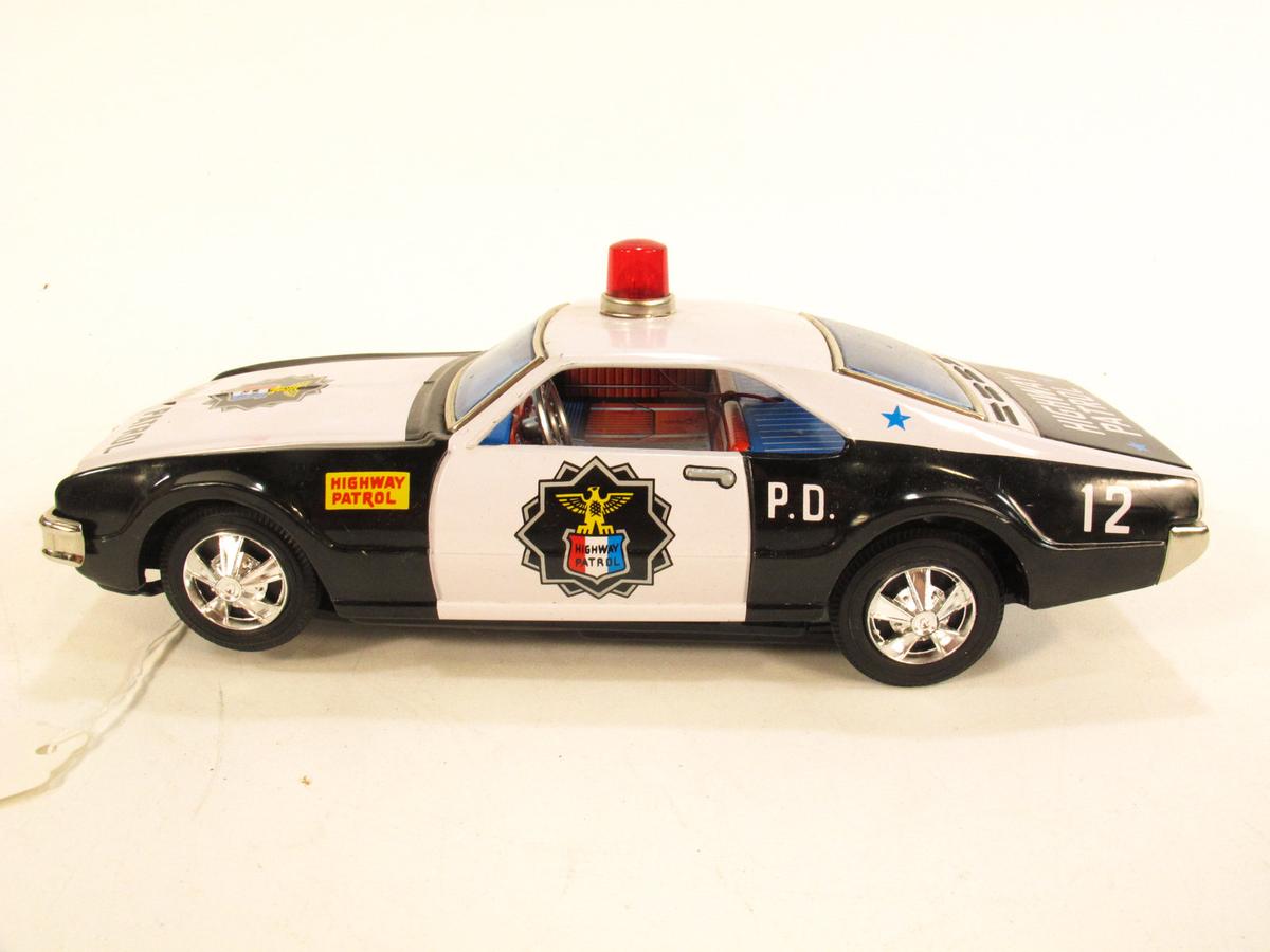 Modern Battery Op Highway Patrol Car