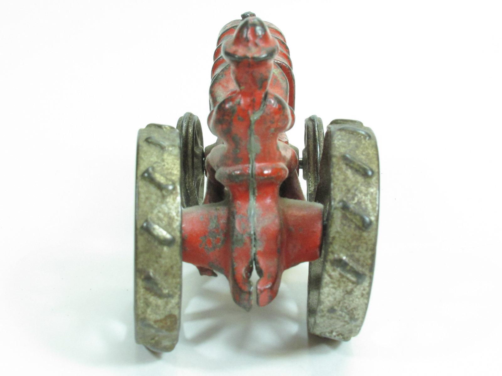 4" Arcade Cast Iron Tractor with Driver