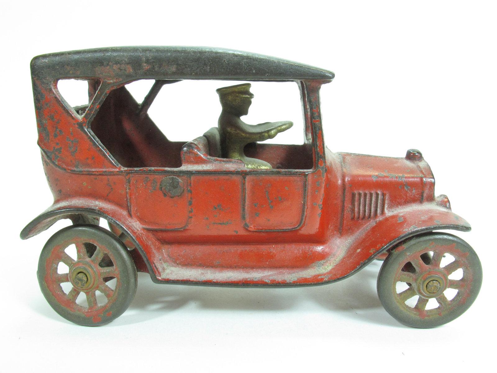 6" Arcade Cast Iron Touring Car