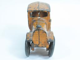 4-1/2" Cast Iron Orange Taxi Cab