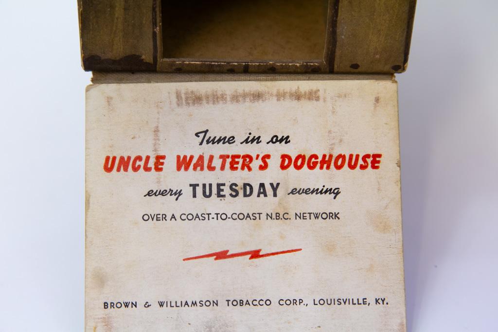 Uncle Walter's Doghouse piece, unusual!