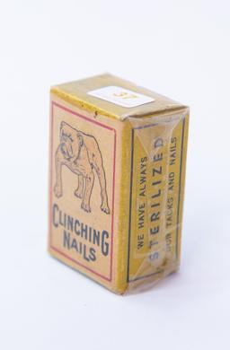 Bulldog Clinching Nails package/contents
