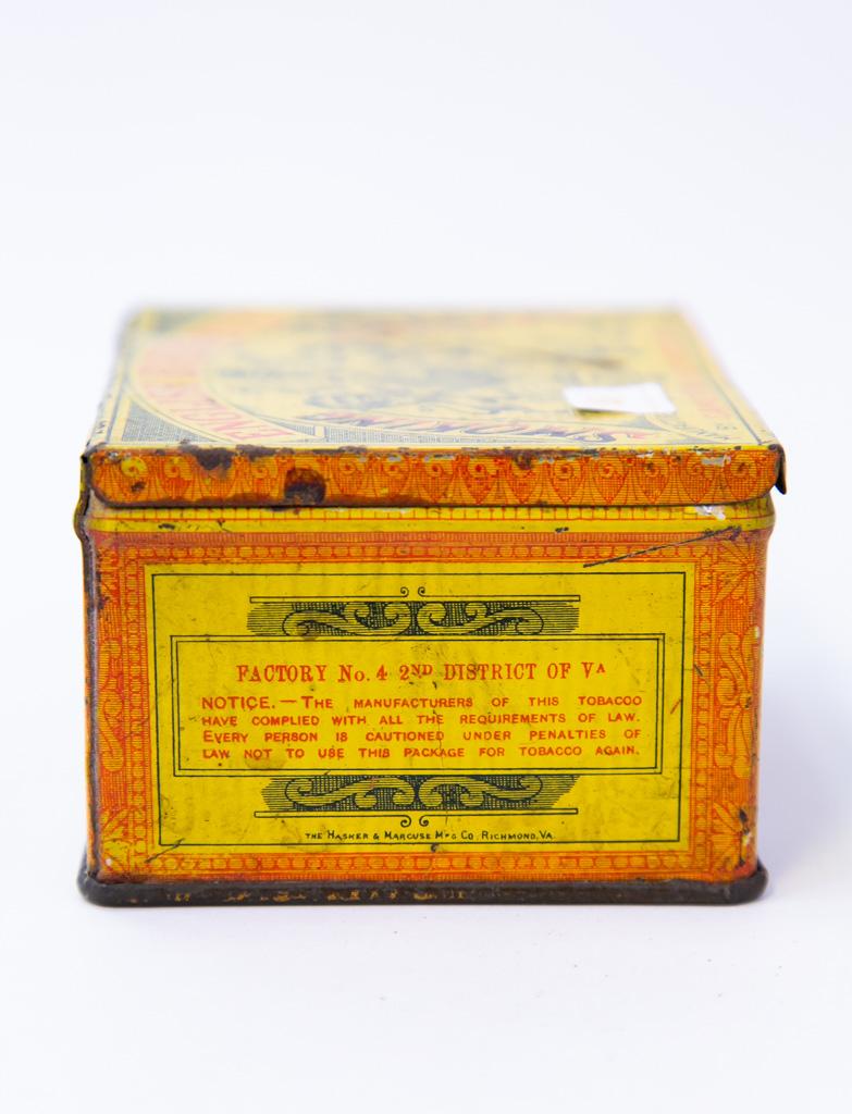 English Bird's Eye tobacco tin