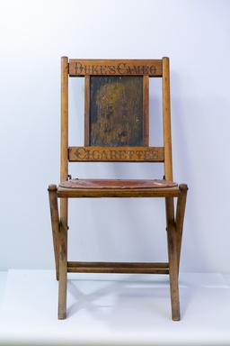 Duke's Cameo Cigarettes folding chair