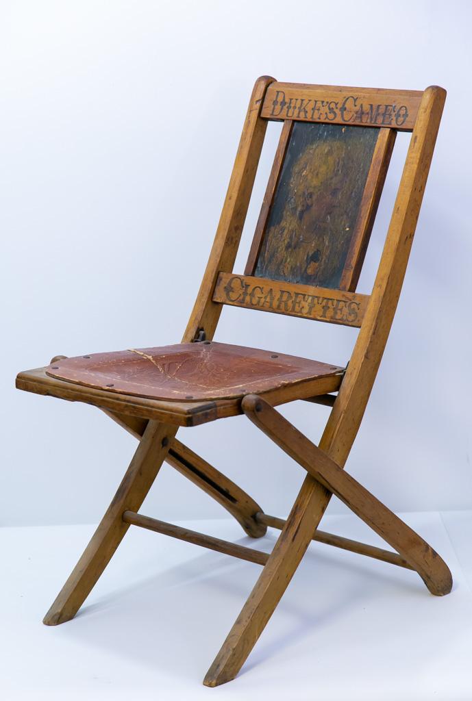 Duke's Cameo Cigarettes folding chair