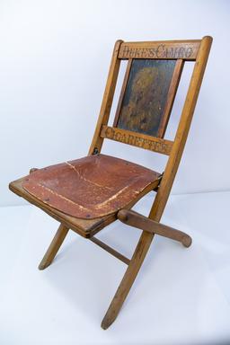 Duke's Cameo Cigarettes folding chair