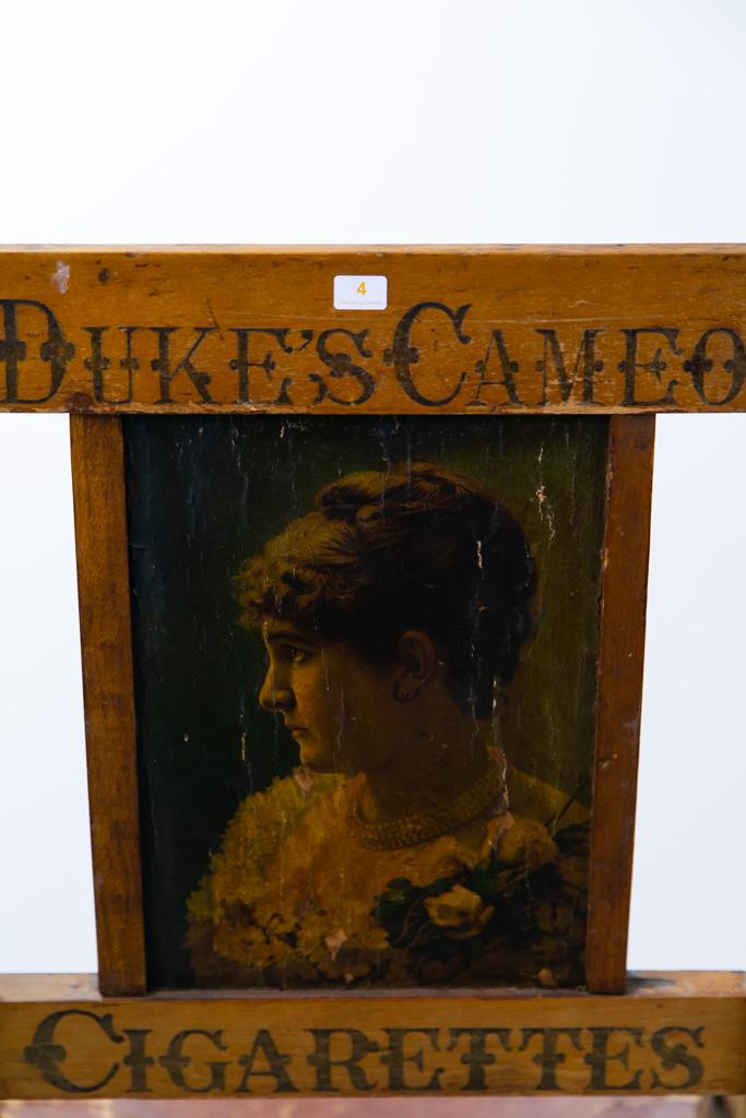 Duke's Cameo Cigarettes folding chair