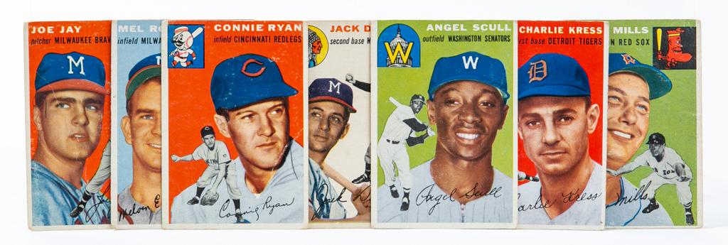 1954 Topps (7 card lot)