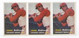 1957 Topps #35 Frank Robinson (HOF) Rookie (3)