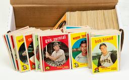 1959 Topps Commons and Minor Stars--323 cards