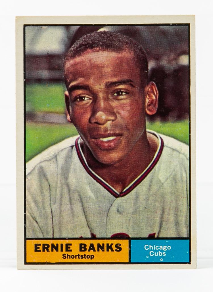 1961 Topps #350 Ernie Banks (HOF)