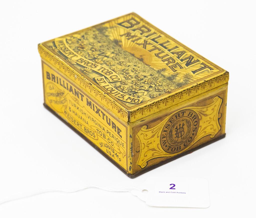 Brilliant Mixture smoking tobacco tin