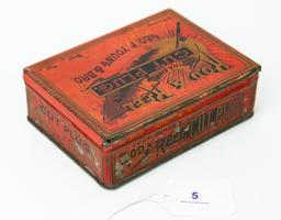 Rod & Reel cut plug tobacco tin