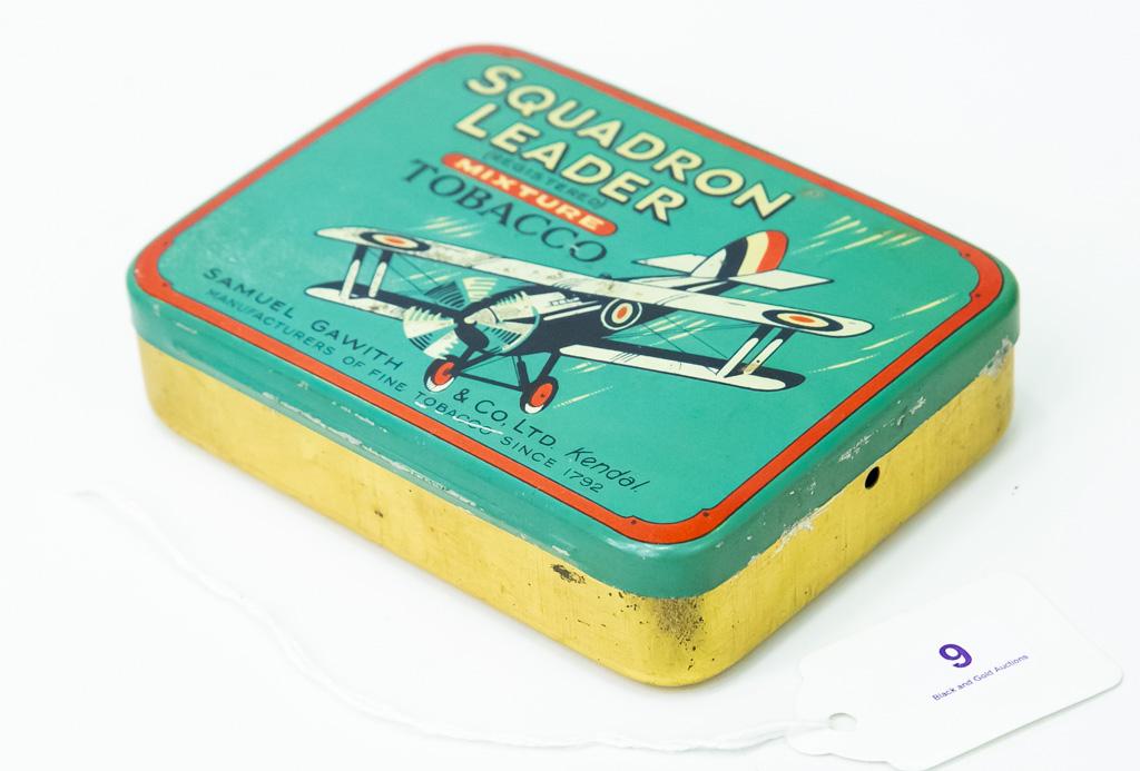 Squadron Leader tobacco tin