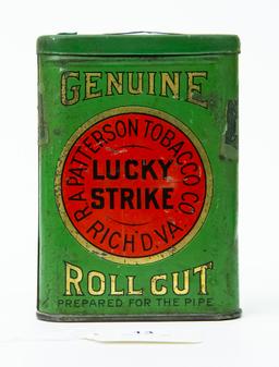 Lucky Strike Roll Cut pocket tobacco tin