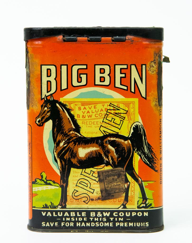 Big Ben pocket tobacco tin
