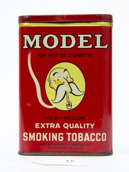 Model smoking tobacco pocket tin