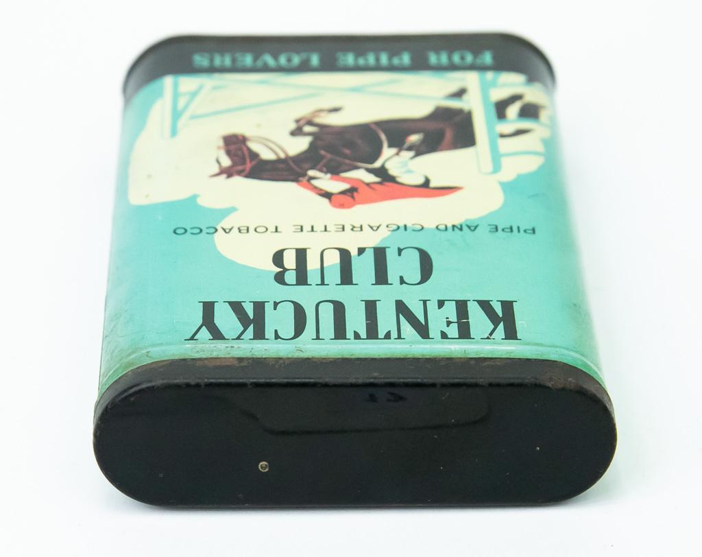 Kentucky Club pocket tobacco tin