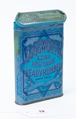 Edgeworth pocket tobacco tin