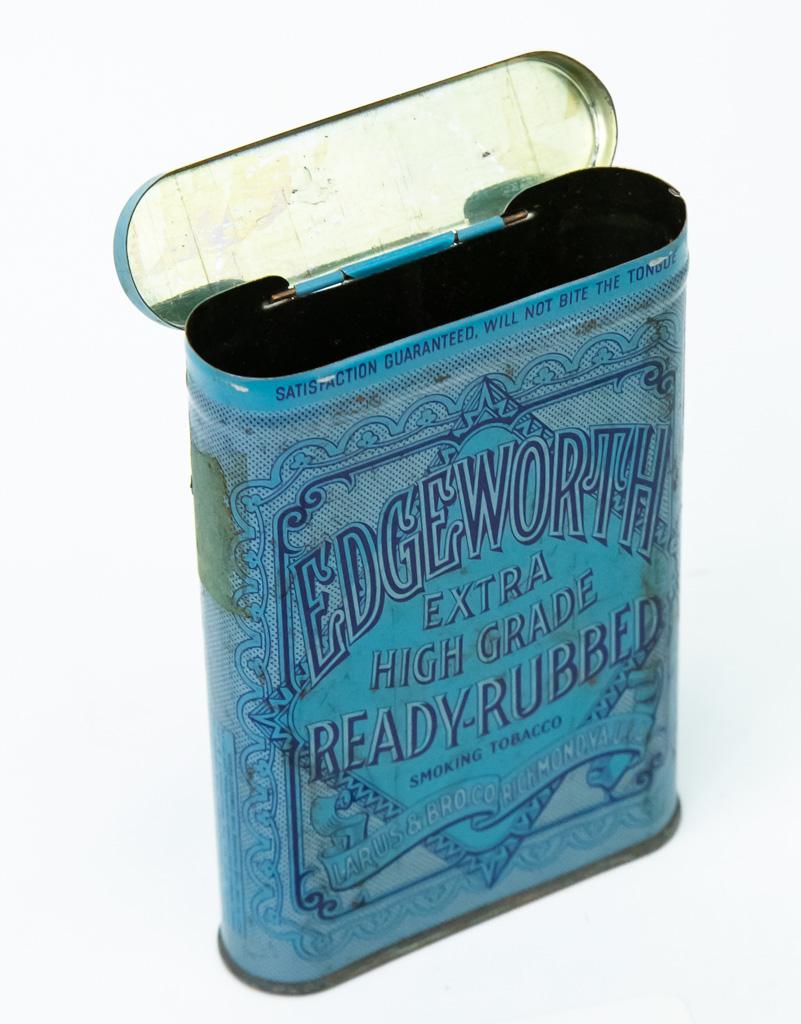 Edgeworth pocket tobacco tin