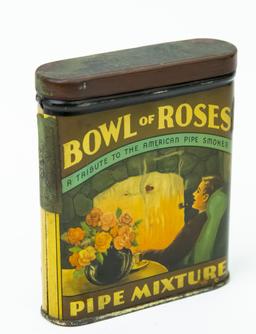 Bowl of Roses pocket tobacco tin