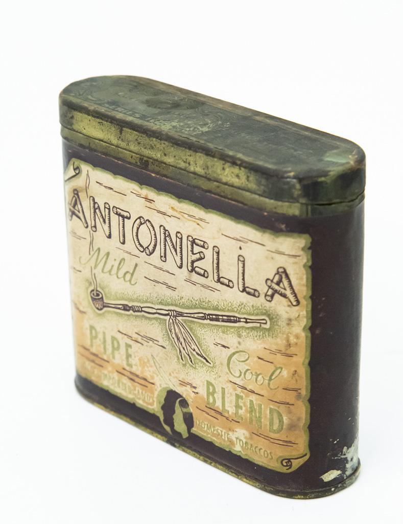 Antonella pipe blend pocket tobacco tin