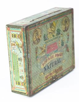 Schinasi Bros. Egyptian Cigarettes tin