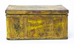 Russian Cigarette Tobacco tin