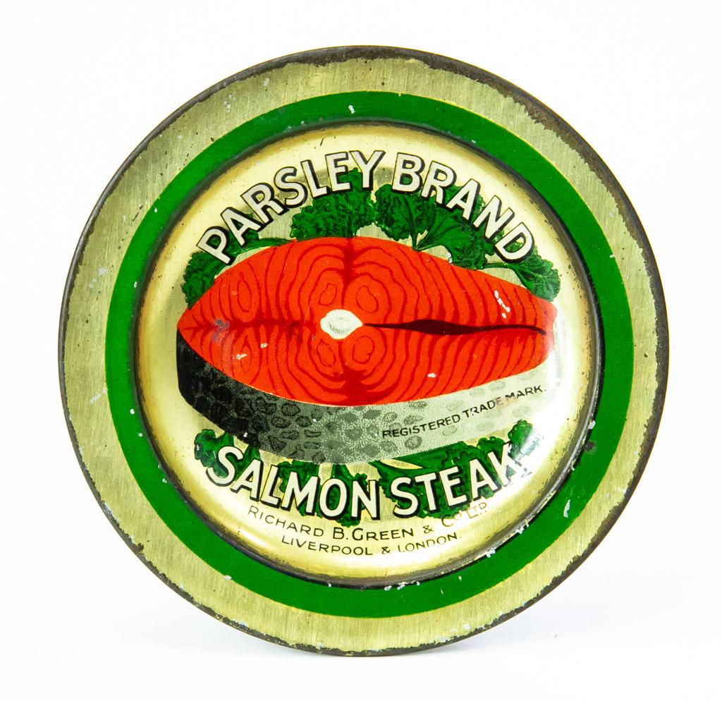 Parsley Brand Salmon Steak tip tray