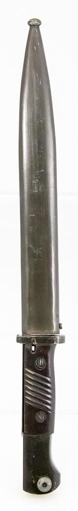 Unmarked 10 Inch Bayonet with Scabbard