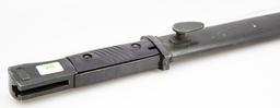 Unmarked 10 Inch Bayonet with Scabbard