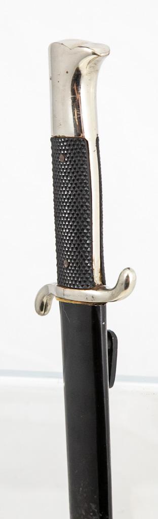 Unmarked 9 1/2 Inch Dagger with Scabbard