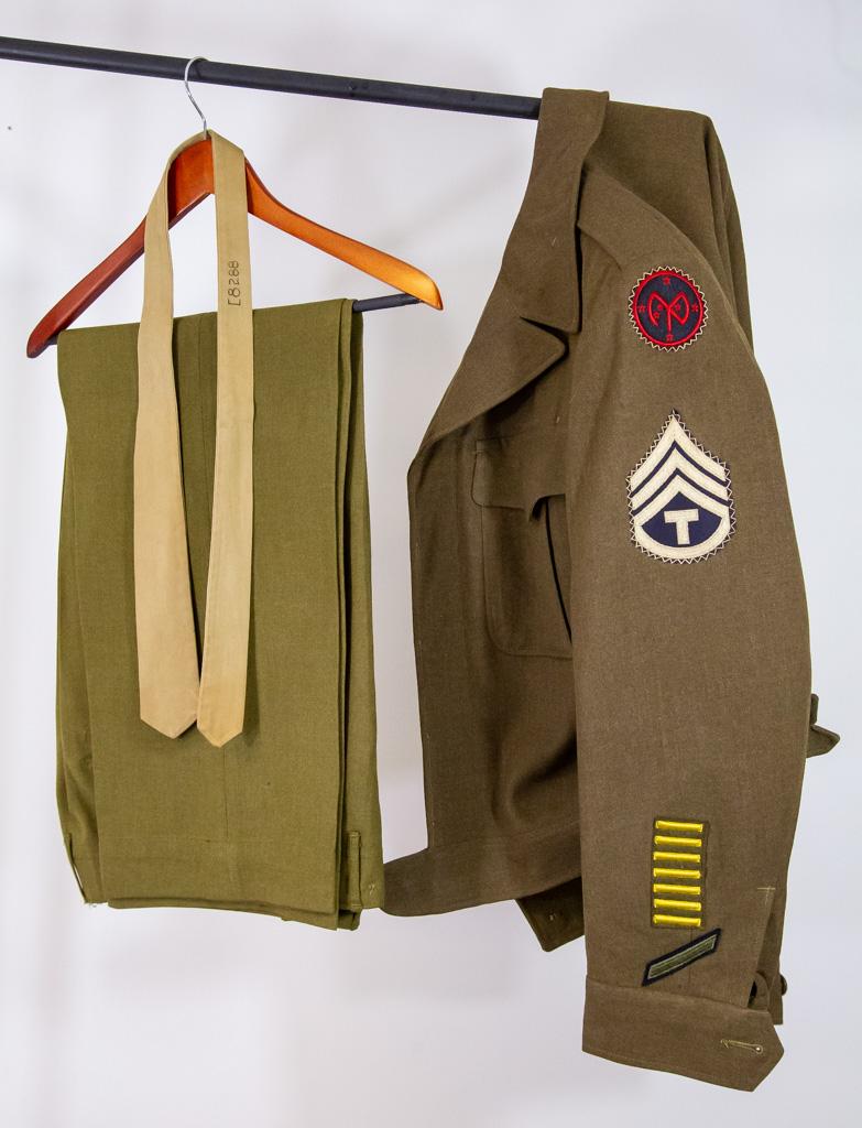 World War II Era US Army Uniform with Ike Jacket