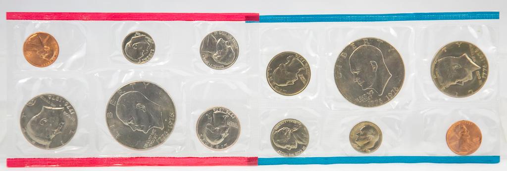 4 1970's U.S. Mint Uncirculated sets