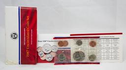 4 1980's U.S. Mint Uncirculated sets