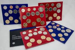 3 2010's U.S. Mint Uncirculated sets
