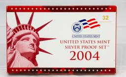 2004 U.S. silver Proof set