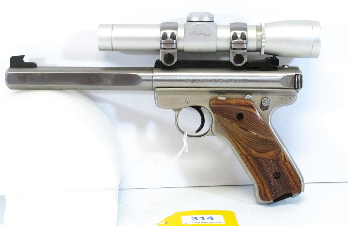 Ruger Mark II Target 22 Long Rifle