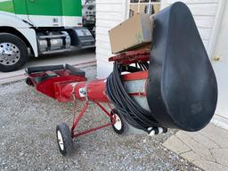 HOPPER AUGER W/ ELECTRIC MOTOR, 10"