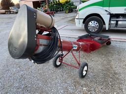 HOPPER AUGER W/ ELECTRIC MOTOR, 10"