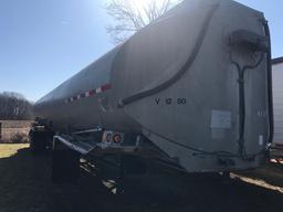 1976 FRUEHAUF ALUMINUM SEMI TANKER