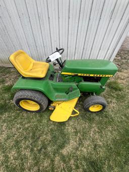 JD 110 RIDING MOWER