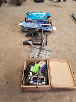 Assorted Tile & Carpenter Tools