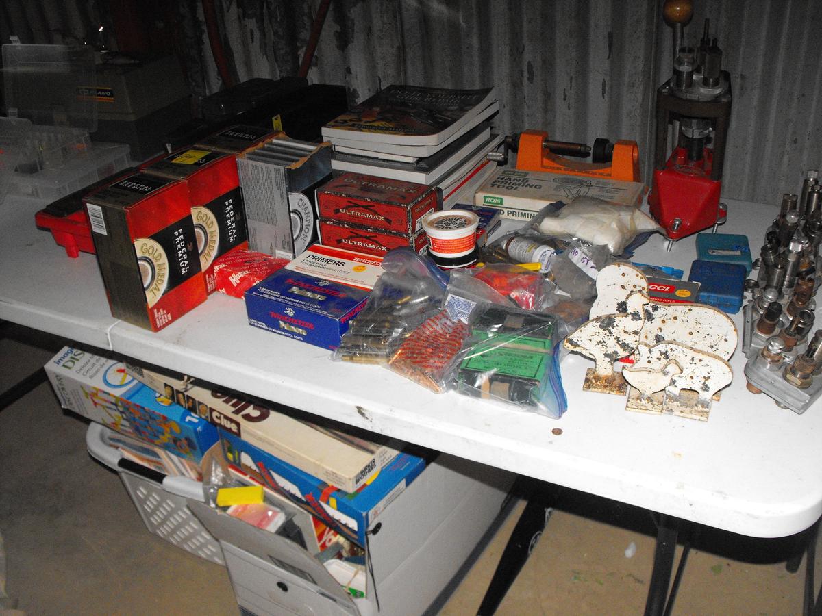 Large lot of Reloading Supplies