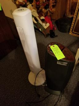 Ionic Breeze GP Professional Series & Holmes Upright Fan