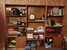 Bookshelf & Contents