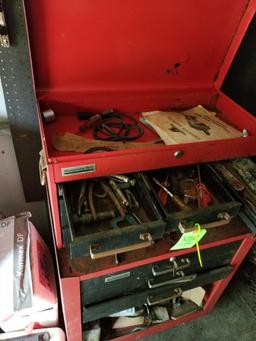 Montgomery Ward Tool Chest & Contents